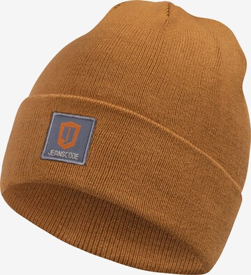 INDICODE JEANS Beanie ' Vulcano' in Brown