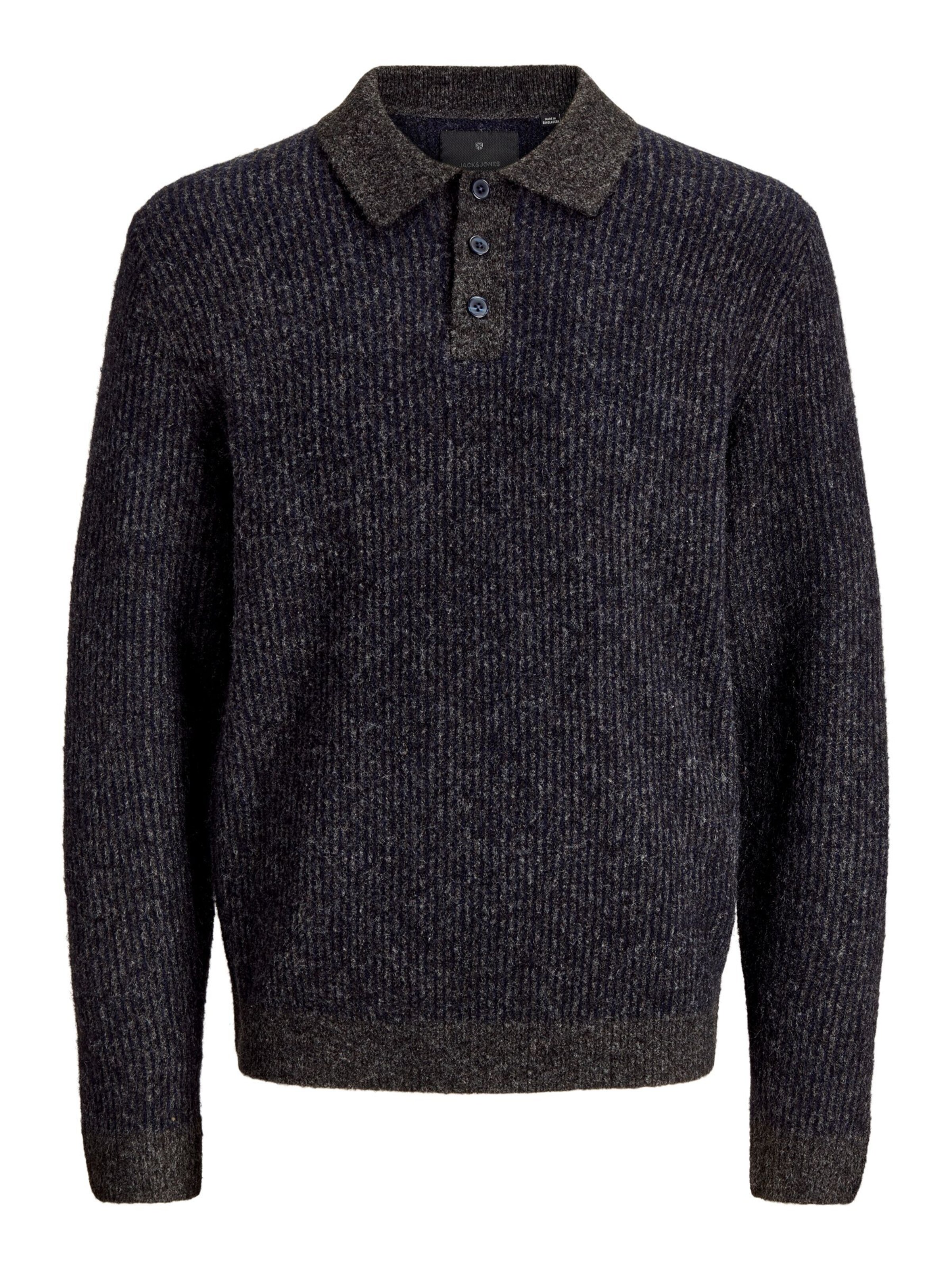 JACK & JONES Trui in XXXL in de kleur Antraciet, Productweergave