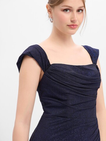Robe de soirée Luxuar Fashion en bleu