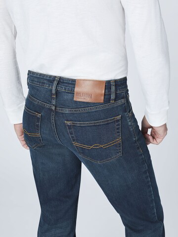 Oklahoma Premium Denim Regular Jeans 'C930 Stan' in Blau