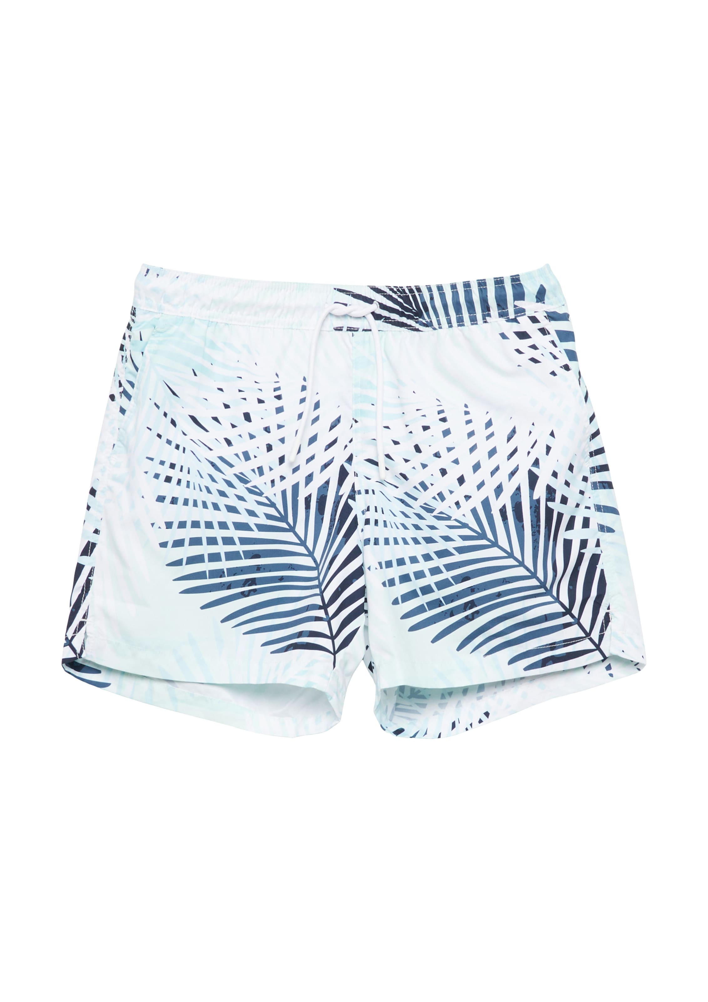 s.Oliver Zwembroek in Blauw: voorkant