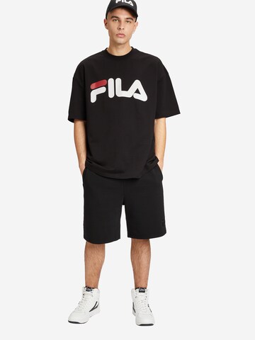 FILA - Camiseta 'LOWELL' en negro