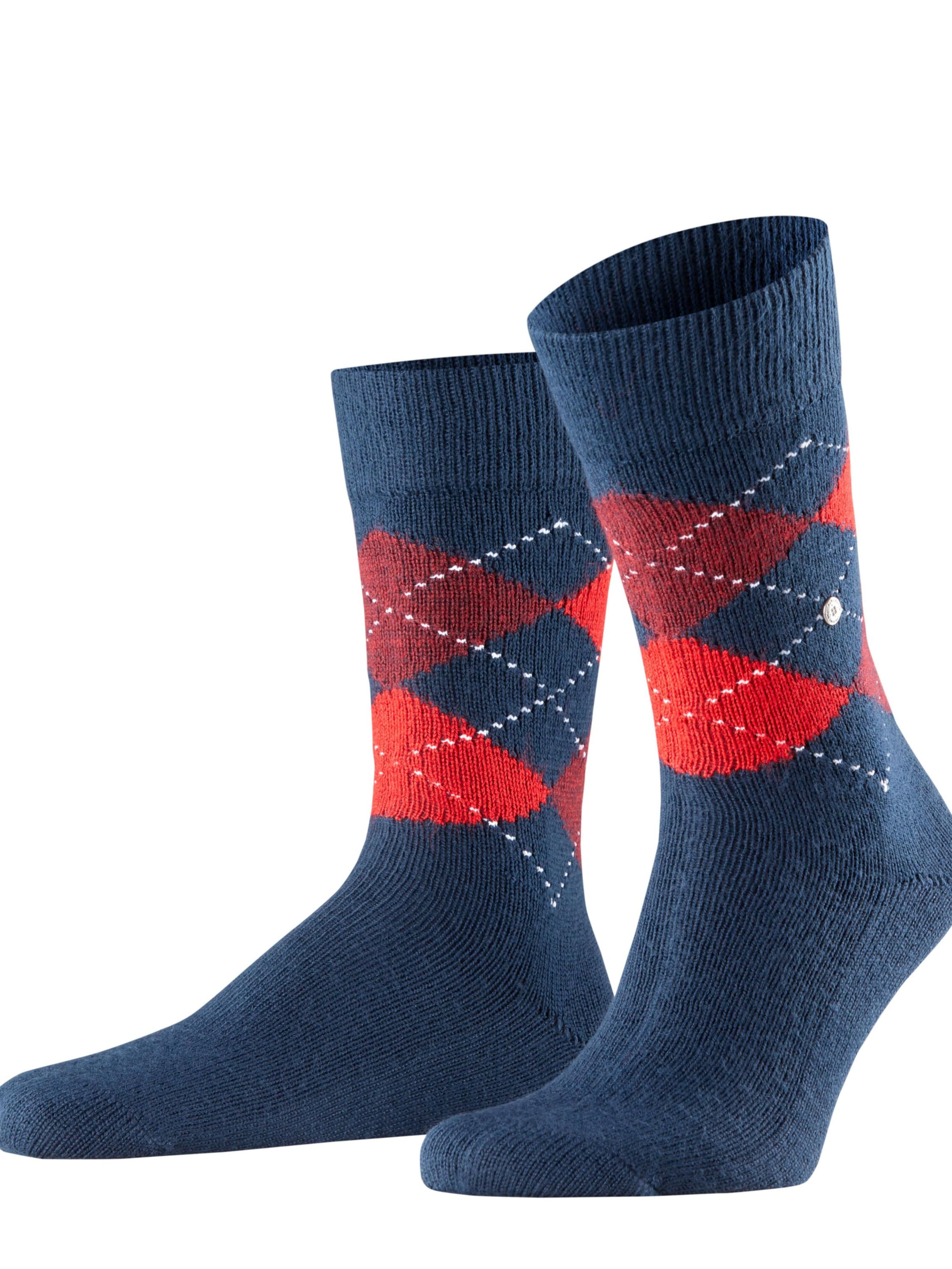 BURLINGTON Socks 'Preston' in Blue: front