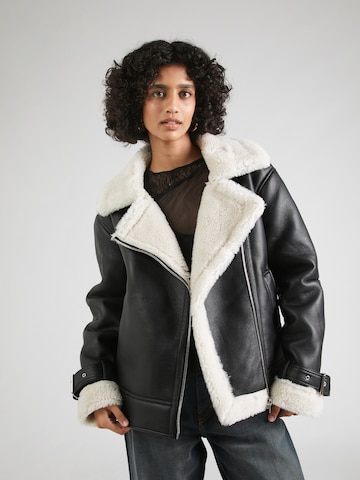 TOPSHOP - Chaqueta de entretiempo en negro: frente