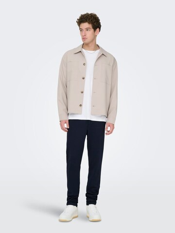 Only & Sons Baggy Broek 'Mark' in Blauw