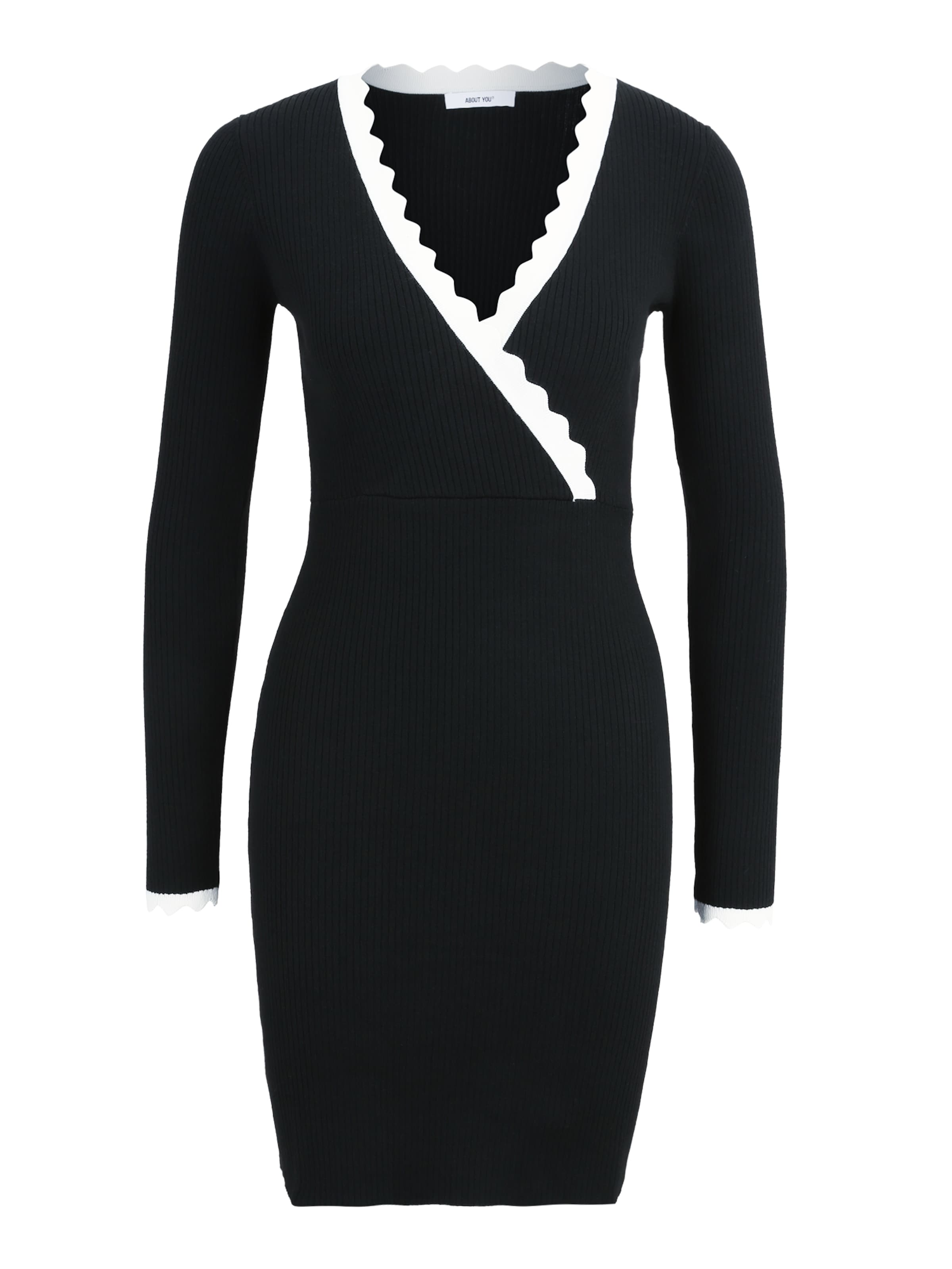 ABOUT YOU - Vestido 'Kasha' en negro: frente