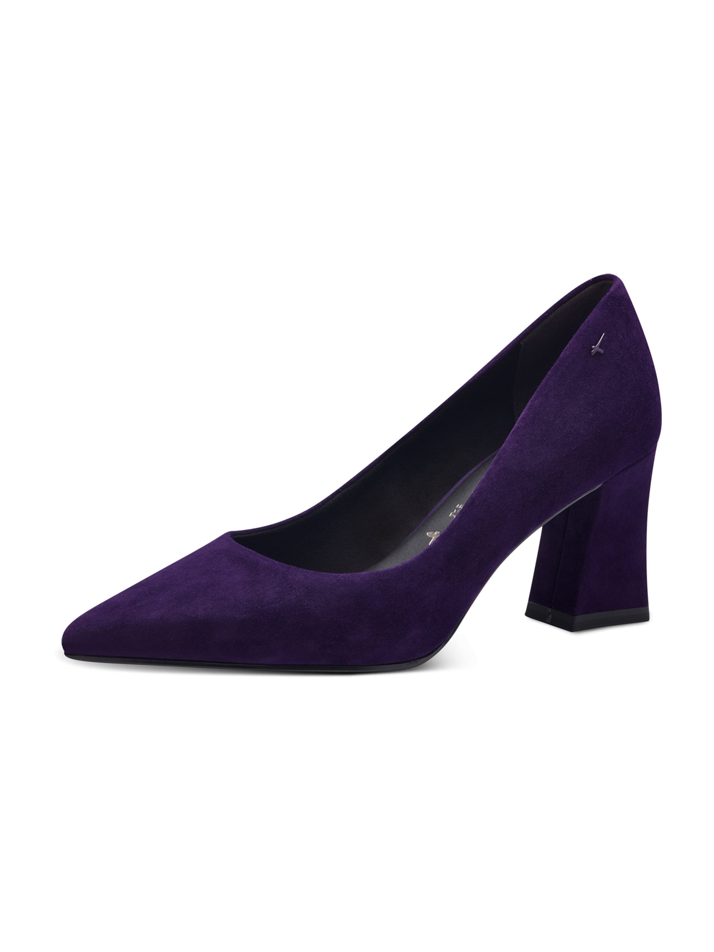 Purple pump heels deals