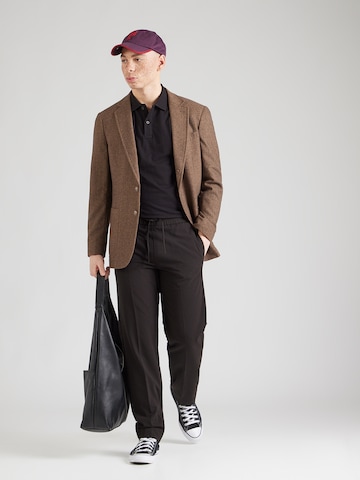 Lindberghregular Hlače na crtu - crna boja