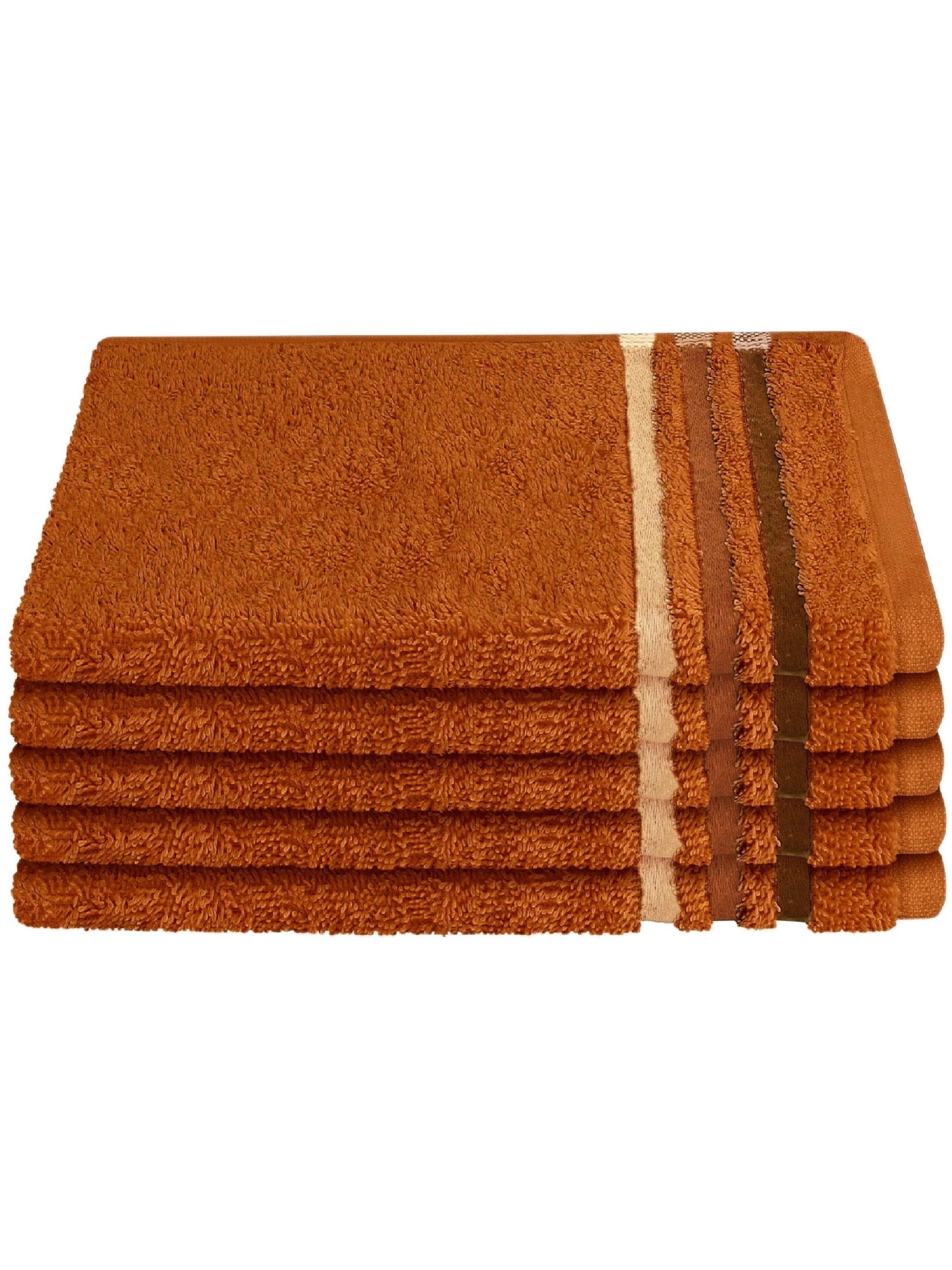 SCHIESSER Shower Towel 'Skyline Color' in Brown: front