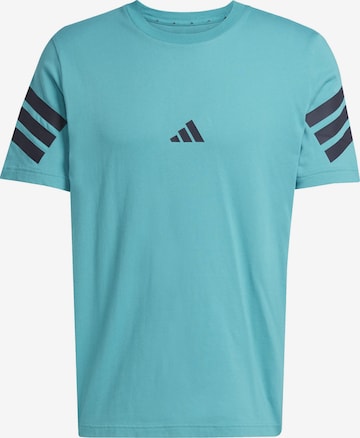 ADIDAS SPORTSWEAR Performance Shirt 'FI 3S' in Blue: front