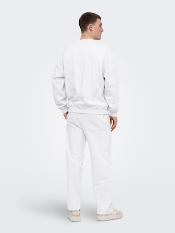 Loosefit Pantalon 'ONSLucas' Only & Sons en gris