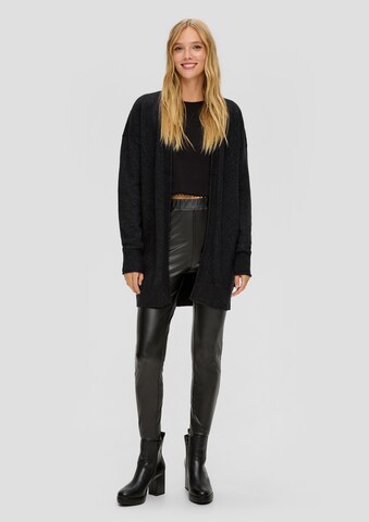 QS Knit Cardigan in Black