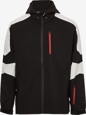 HOMEBASE Between-Season Jacket in Black: front