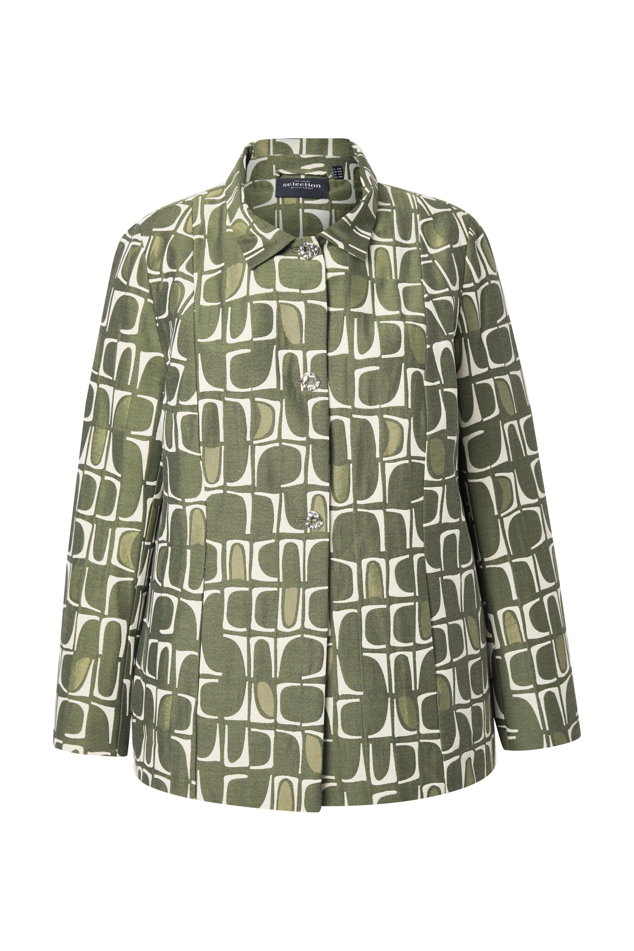 Ulla Popken Tussenjas in Grijs: voorkant