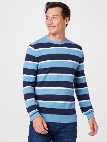 TOM TAILOR Sweater in Blue: front