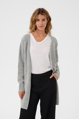 Cream Cardigan 'CRHoliday ' i grå: forside