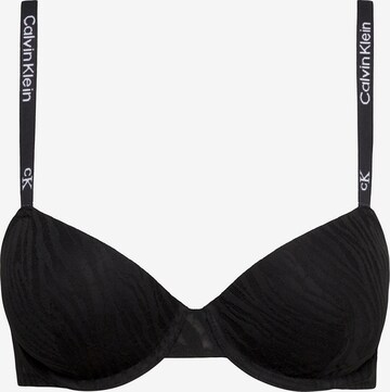 Balconnet Soutien-gorge Calvin Klein Underwear en noir : devant