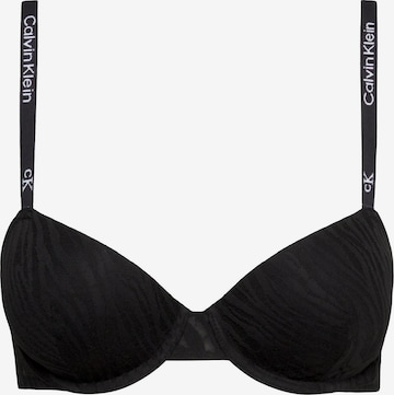 Calvin Klein Underwear Balconette BH in Zwart: voorkant