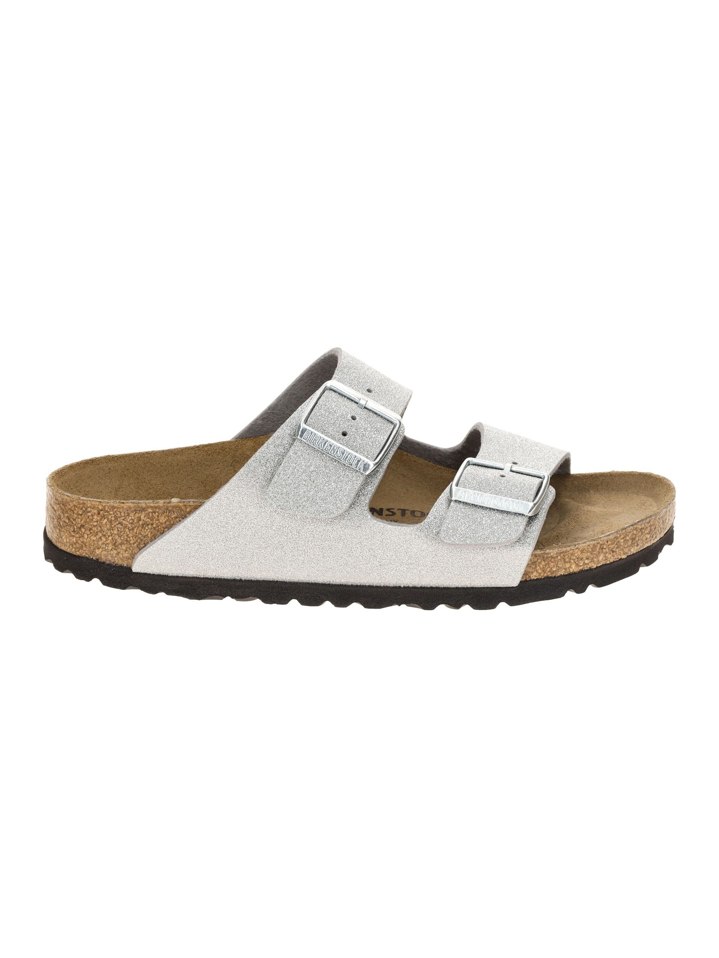 BIRKENSTOCK Pantolette‌‌‌ in Silber