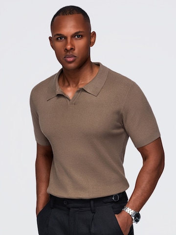 Ombre - Camiseta en marrón