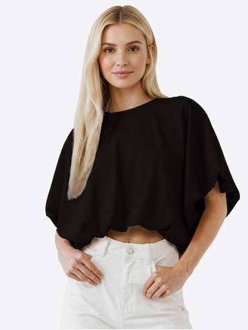 Imily Bela Oversized shirt in Black: front