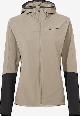 VAUDE Funktionsjacke 'Moab' in Beige: predná strana