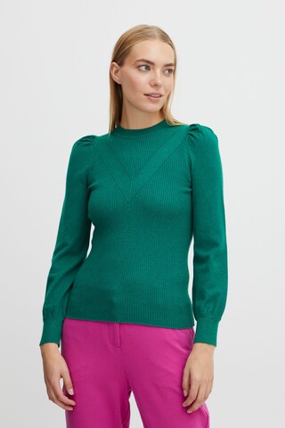 b.young Pullover 'MILO' in Grün: predná strana