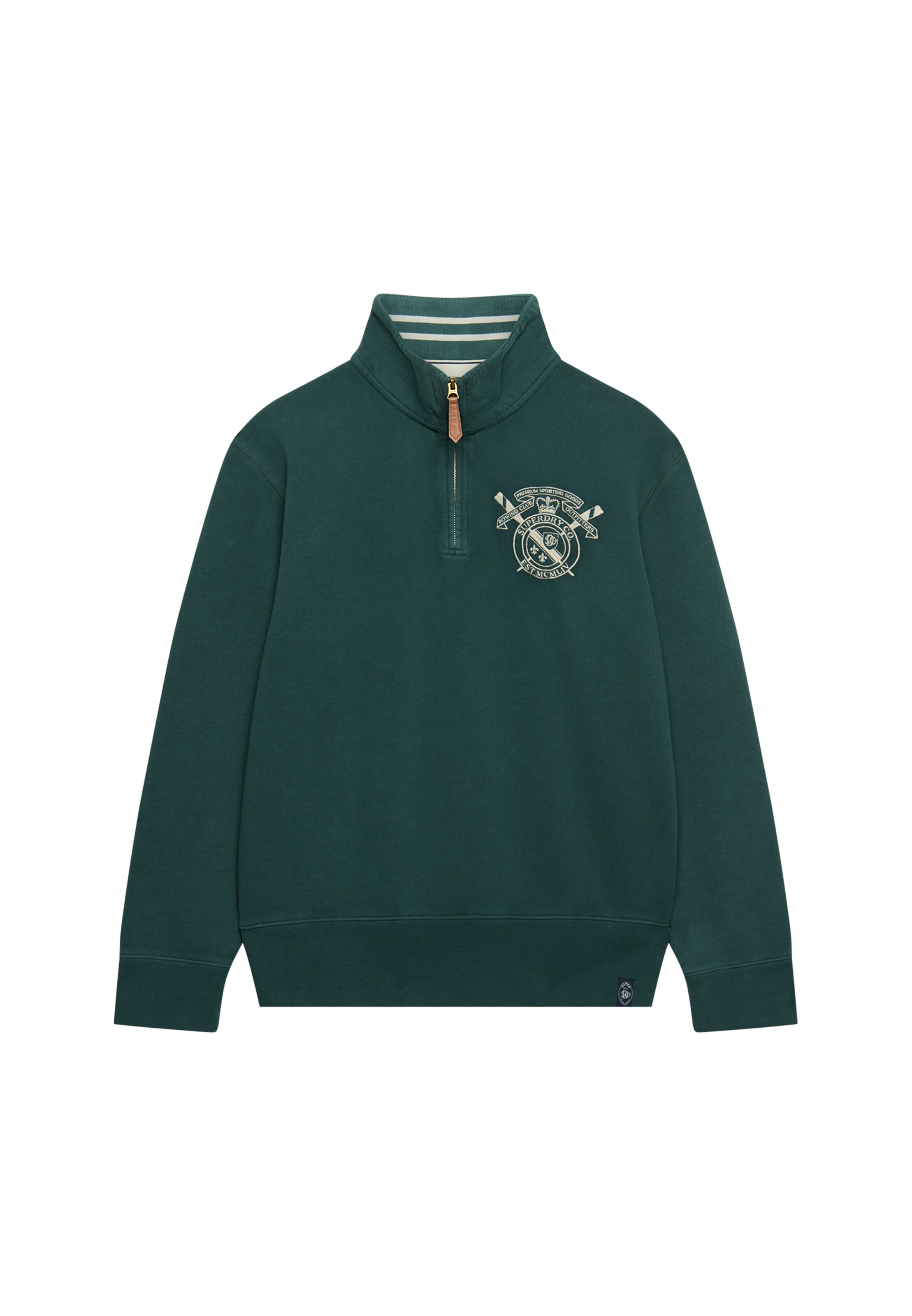 Superdry & Co Sweatshirt 'Varsity' in Gelb: Vorderseite