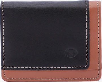 Portamonete di Sergio Tacchini in nero: frontale