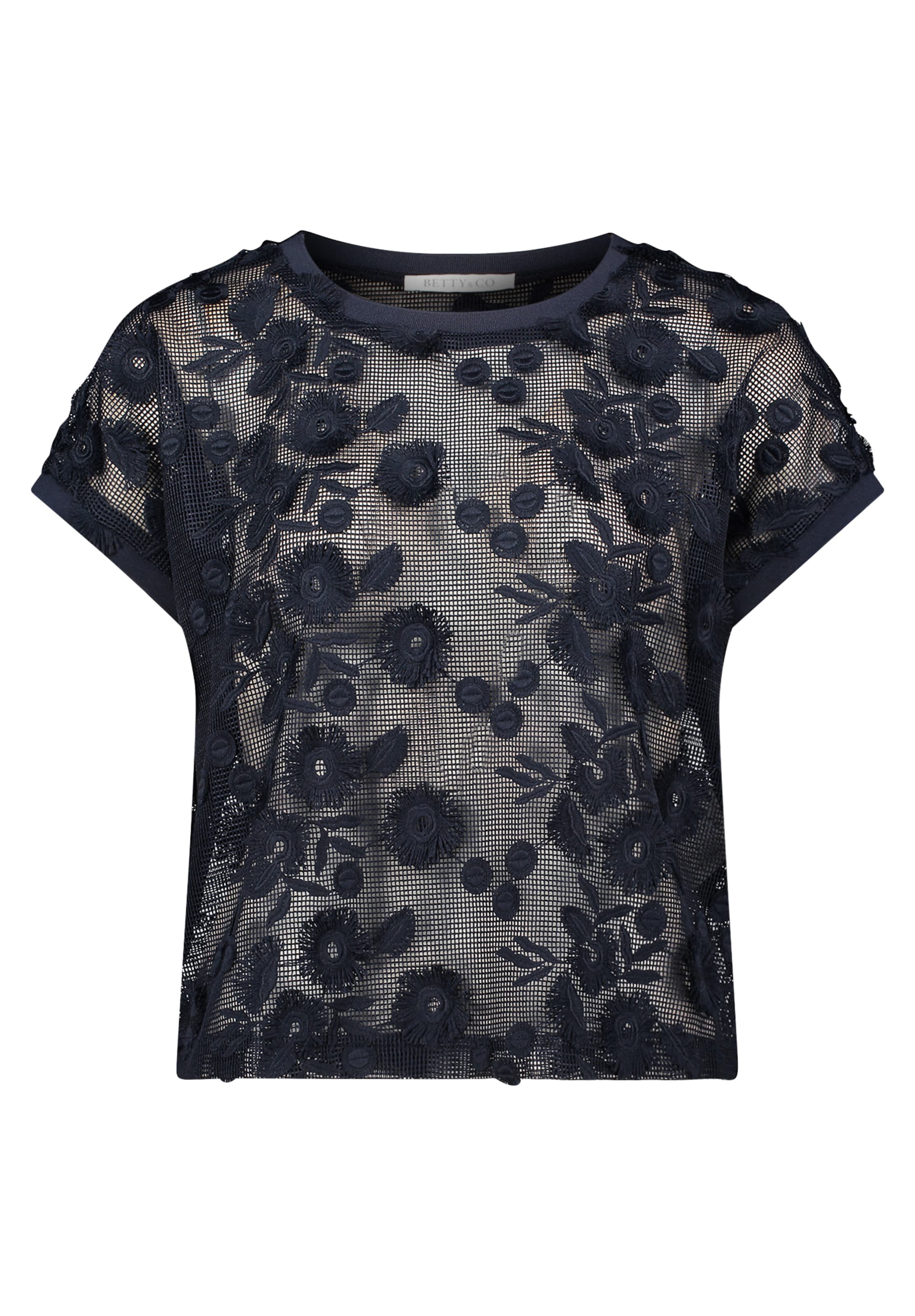 Betty & Co Shirt in Blau: Vorderseite