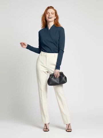 No Matter What Top in Blauw