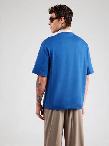 T-Shirt 'SLHNORMAN ' SELECTED en bleu