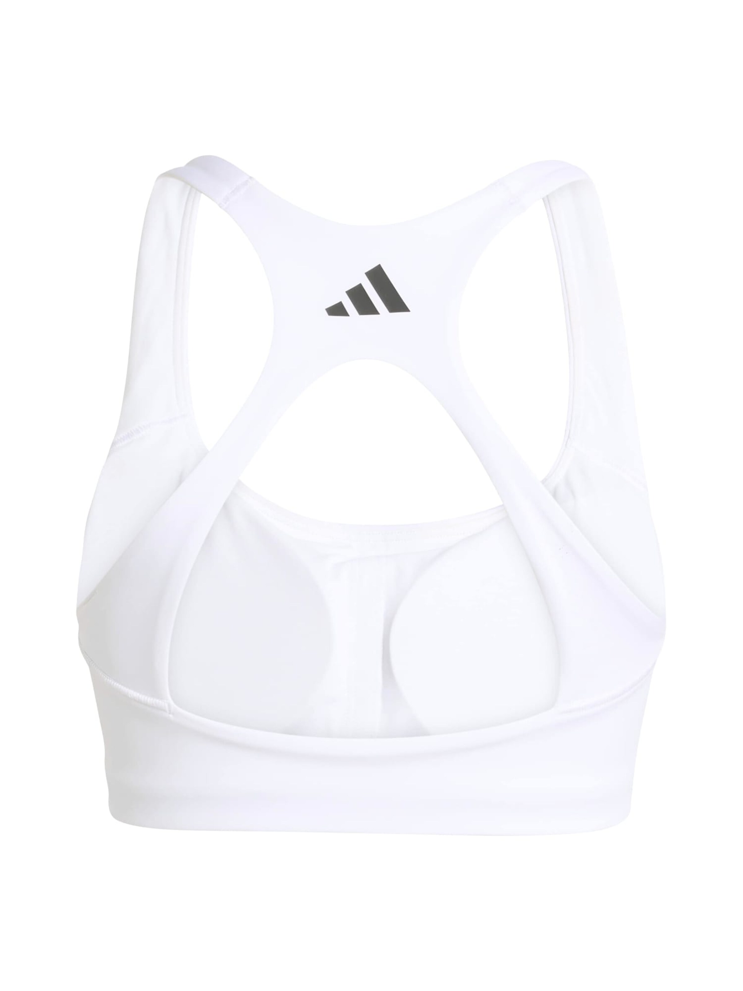 Bustier Soutien-gorge de sport 'OPT 3S' ADIDAS PERFORMANCE en blanc