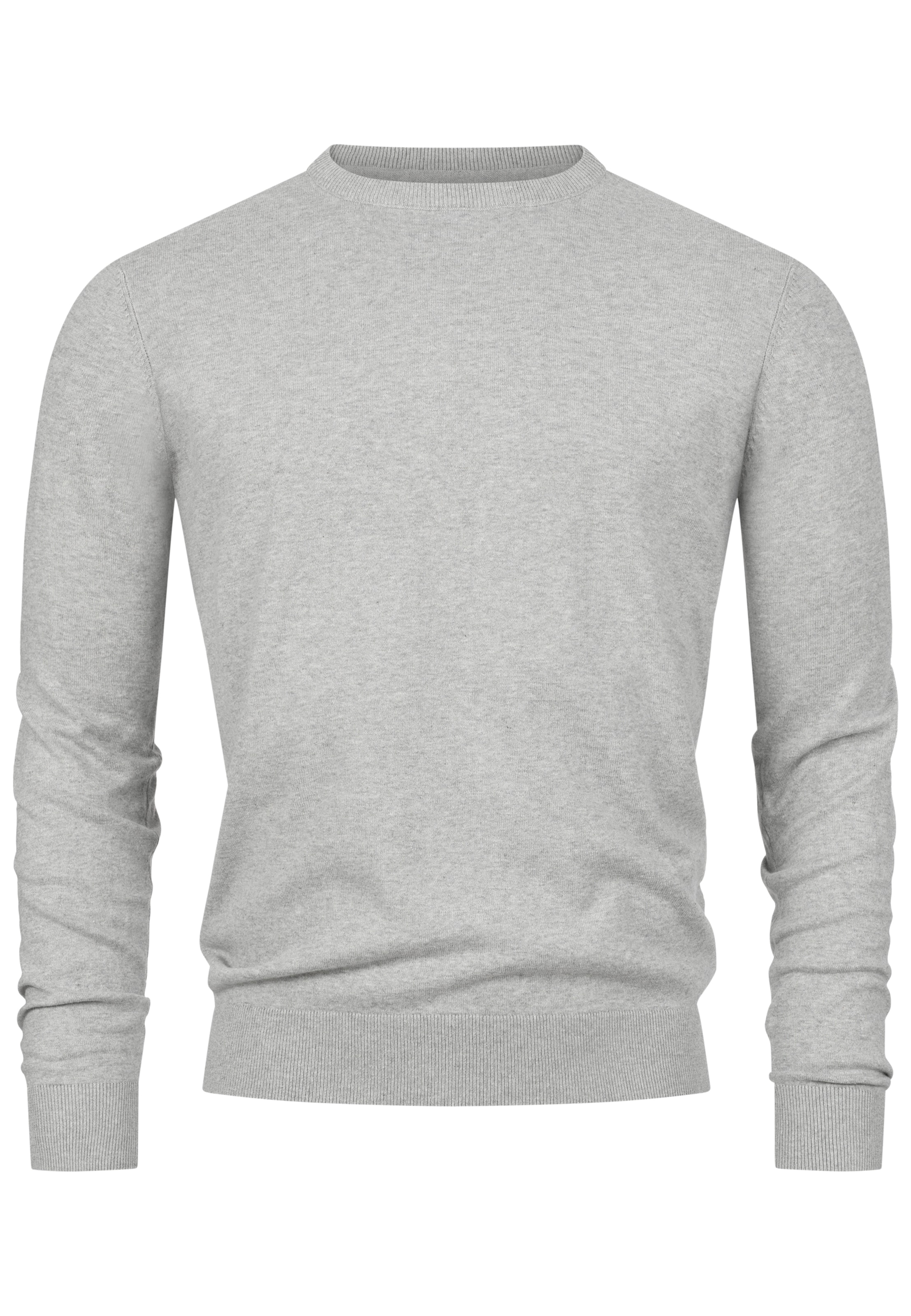 Pull-over 'INKalpo' INDICODE JEANS en gris : devant