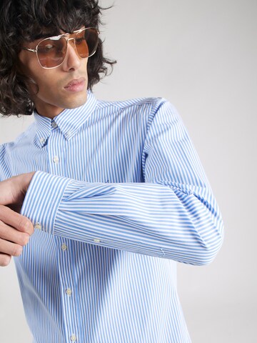 Coupe slim Chemise Polo Ralph Lauren en bleu