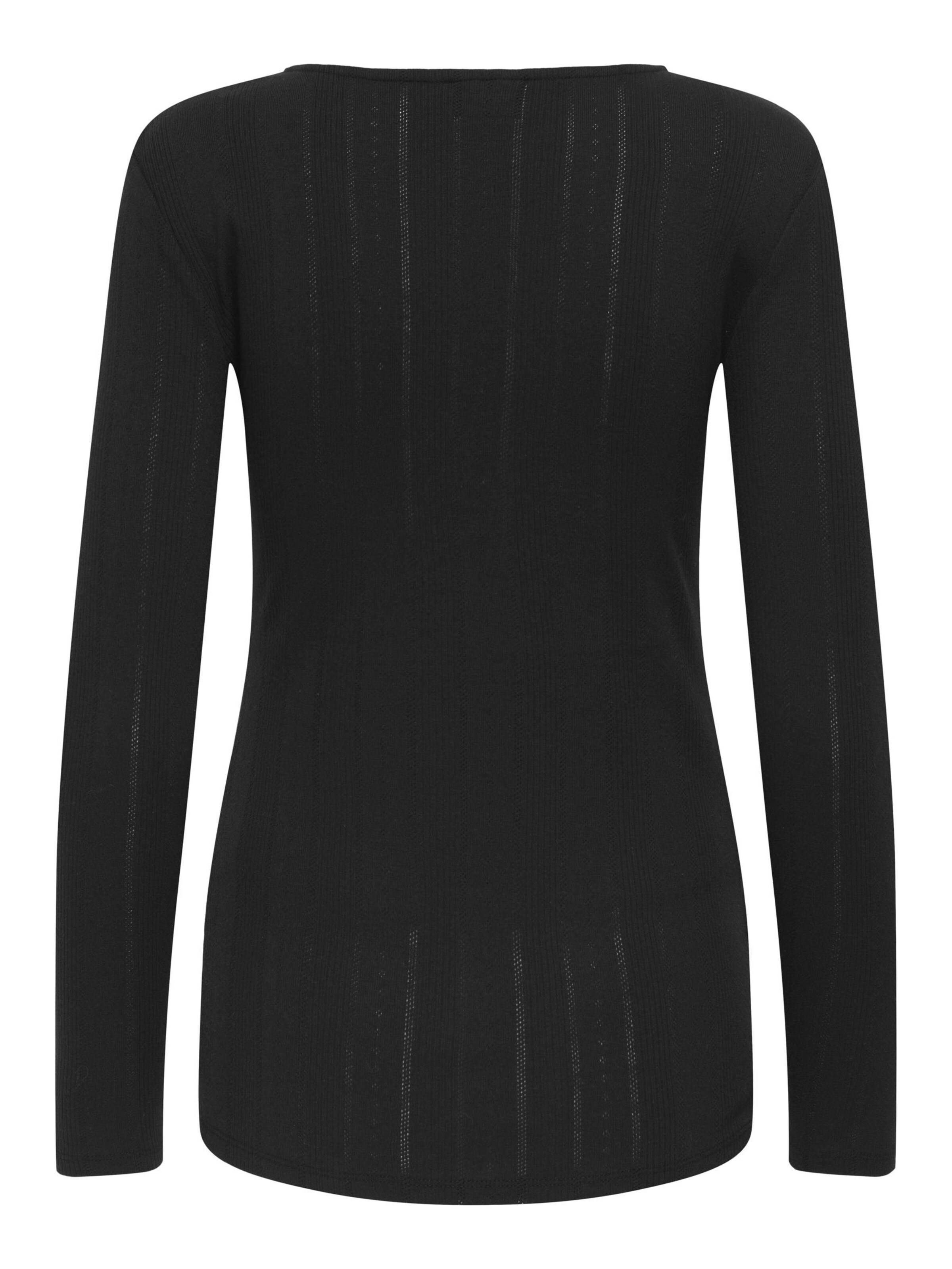 Only Maternity - Camiseta en negro