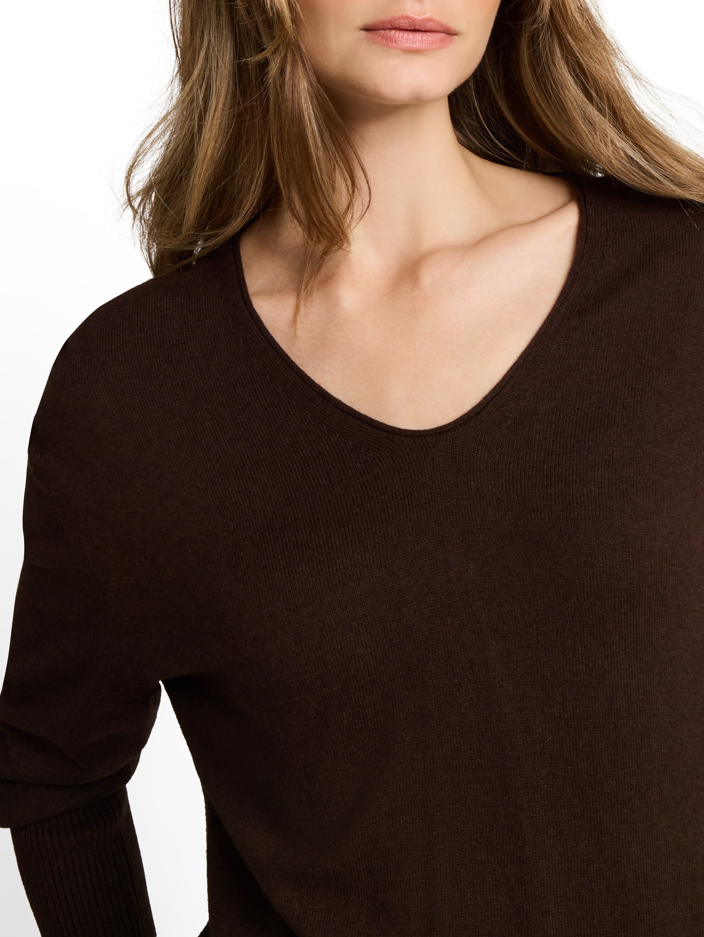 TOM TAILOR Pullover in Braun
