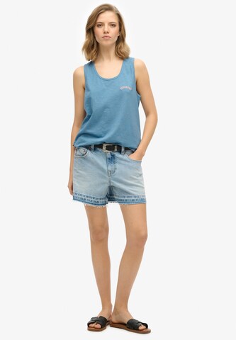 Superdry Top 'Essential' in Blauw