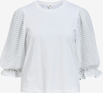 T-shirt 'Elia' OBJECT en blanc : devant