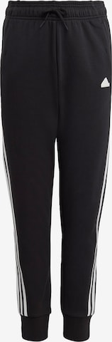 ADIDAS SPORTSWEAR Tapered Workout Pants 'Future Icons' in Black: front