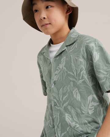 WE Fashion - Regular Fit Camisa em verde