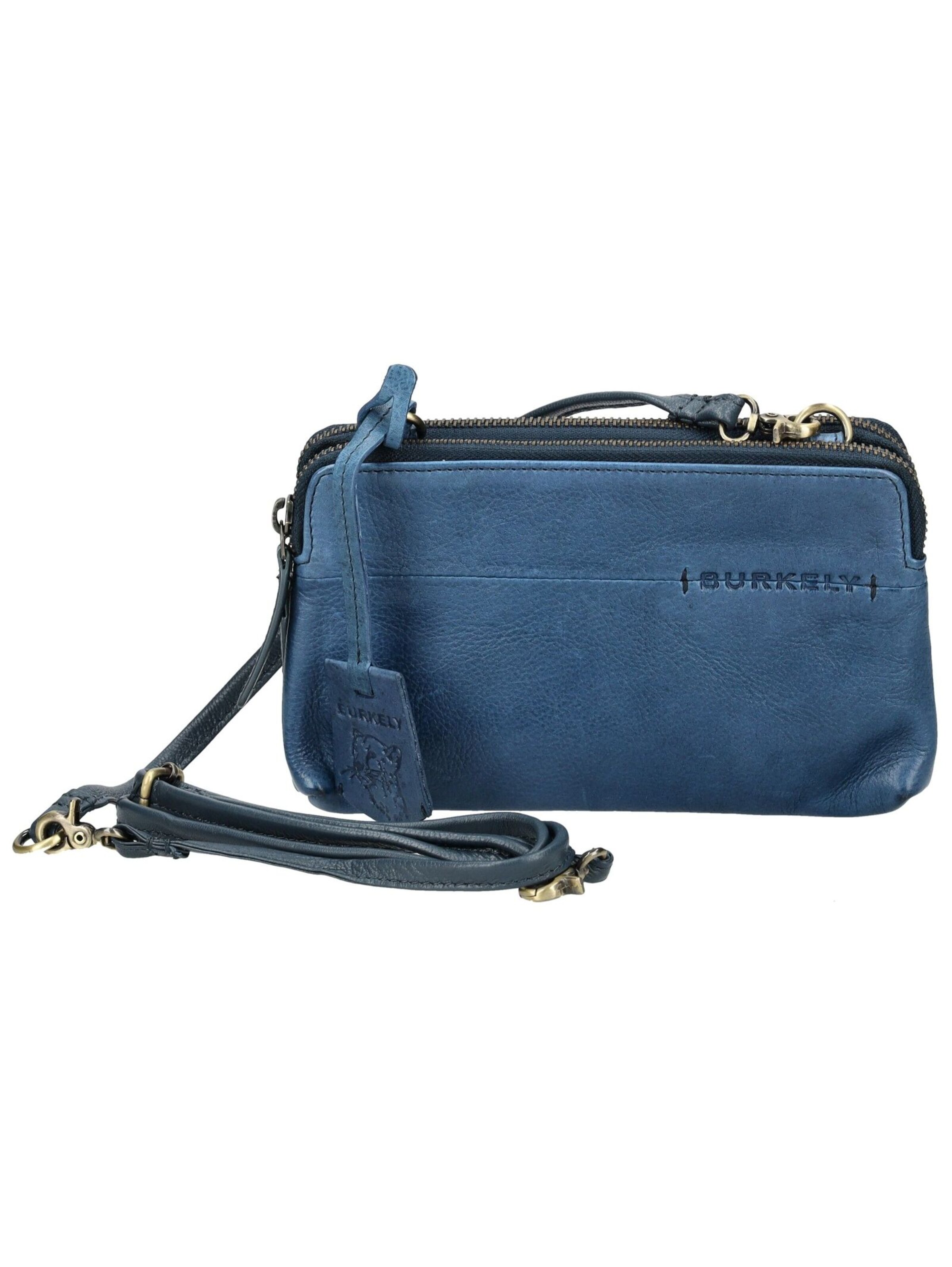 Borsa a tracolla di Burkely in blu: frontale
