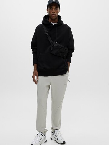 Pull&Bear Tapered Hose in Grau