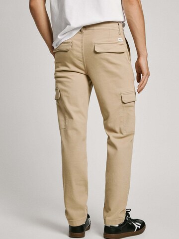 Slimfit Pantaloni cargo di Pepe Jeans in beige