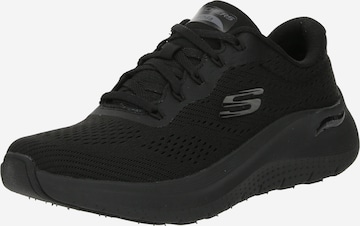 Baskets basses 'Arch Fit 2.0' SKECHERS en noir : devant