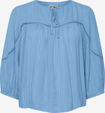 ICHI Blouse 'Selis' in Blauw: voorkant