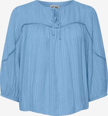ICHI Bluse 'Selis' in Blau: Vorderseite