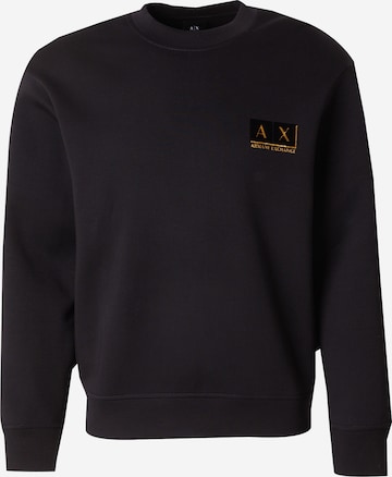 juoda ARMANI EXCHANGE Megztinis be užsegimo: priekis