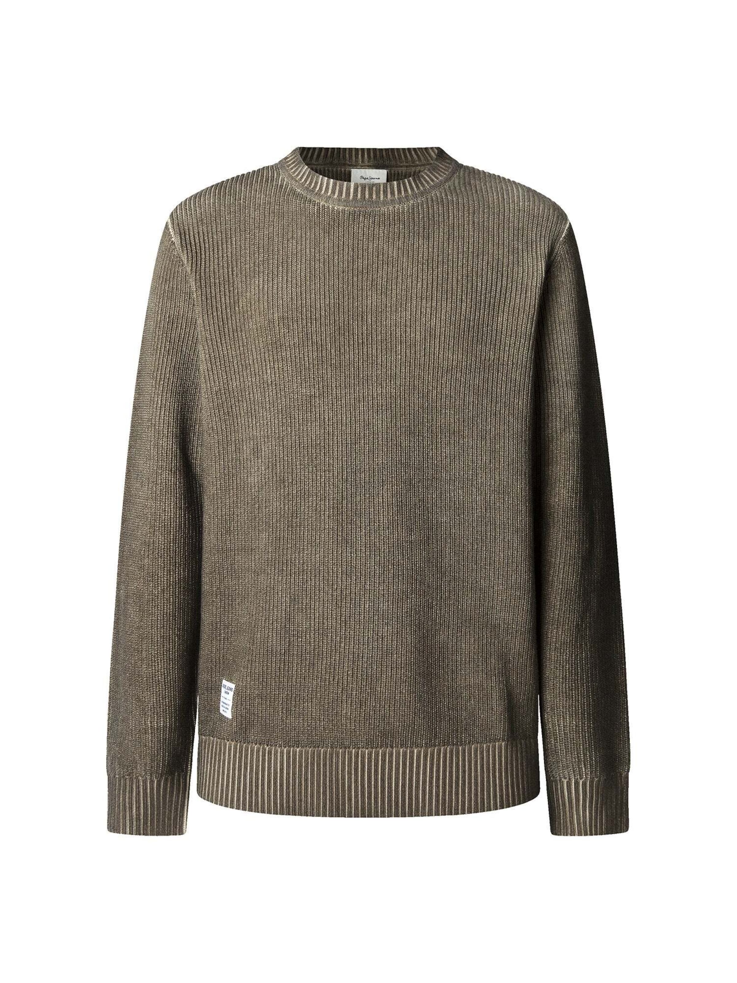 Pull-over 'Leo' Pepe Jeans en vert : devant