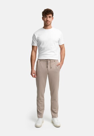 Regular Pantalon chino 'Nezzo' INDICODE JEANS en beige : devant